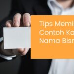 Tips Memilih Contoh Kartu Nama Bisnis 