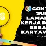 Contoh Surat Lamaran Kerja di PT Sebagai Karyawan