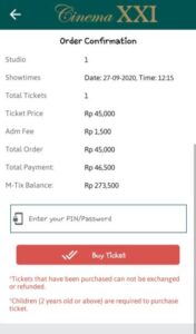 Keuntungan tiket bioskop online 
