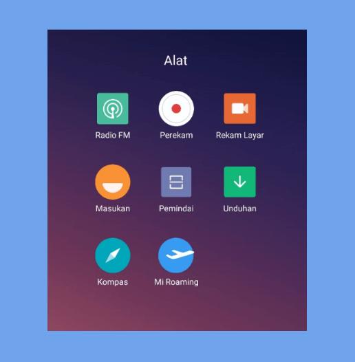 Aplikasi Perekam Layar HP Xiaomi dari Fitur Bawaan