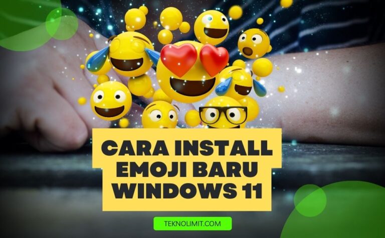 Cara Install Emoji Baru Windows 11