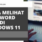 Cara Melihat Password Wifi di Windows 11