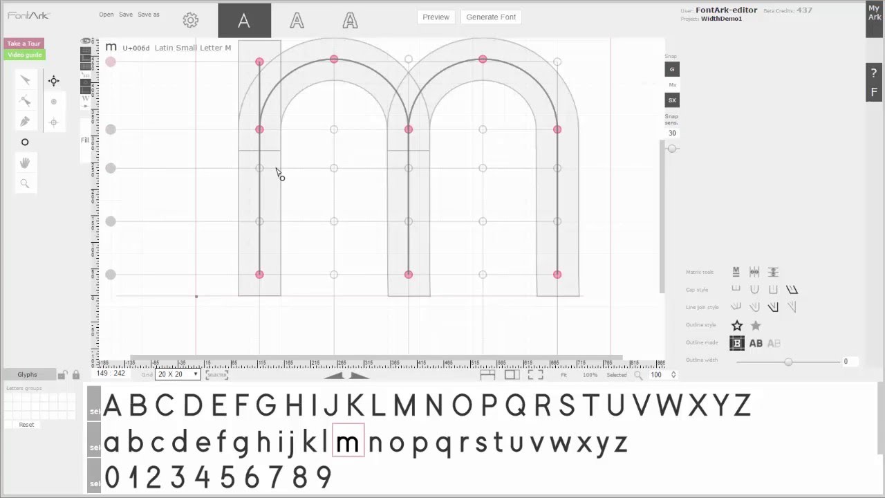 cara membuat font sendiri