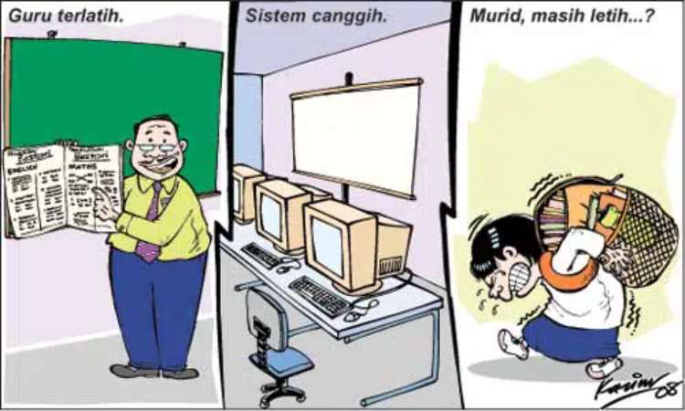 Komik Anekdot Tentang Sistem Pendidikan