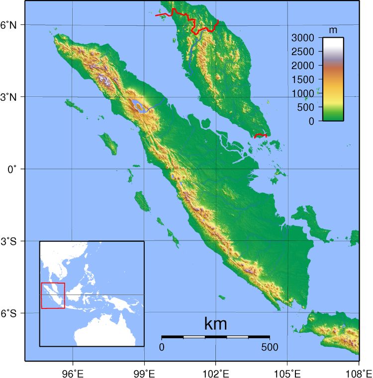 Kondisi Geografis Pulau Sumatera