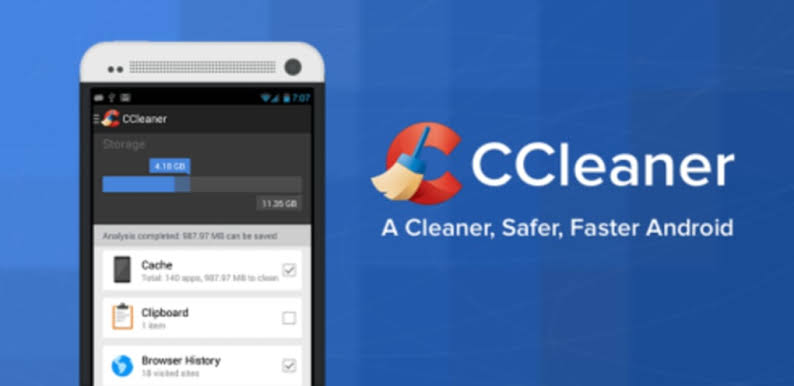 Menghapus Data Sampah Xiaomi Memakai Aplikasi CCleaner