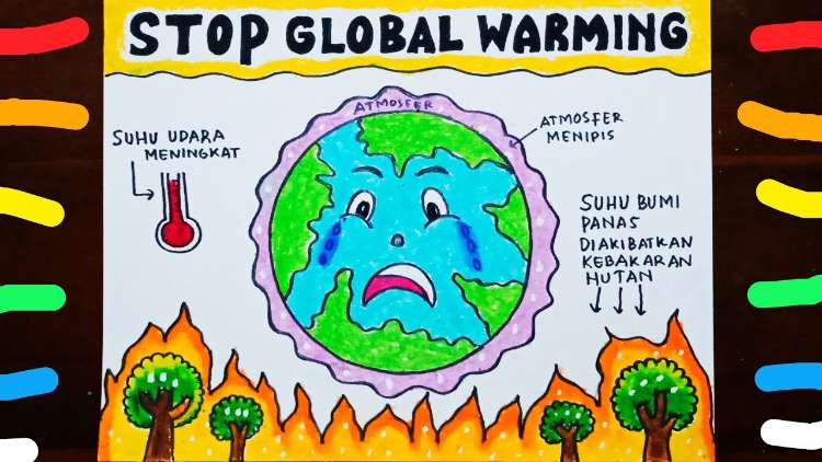 Poster Bahaya Global Warming