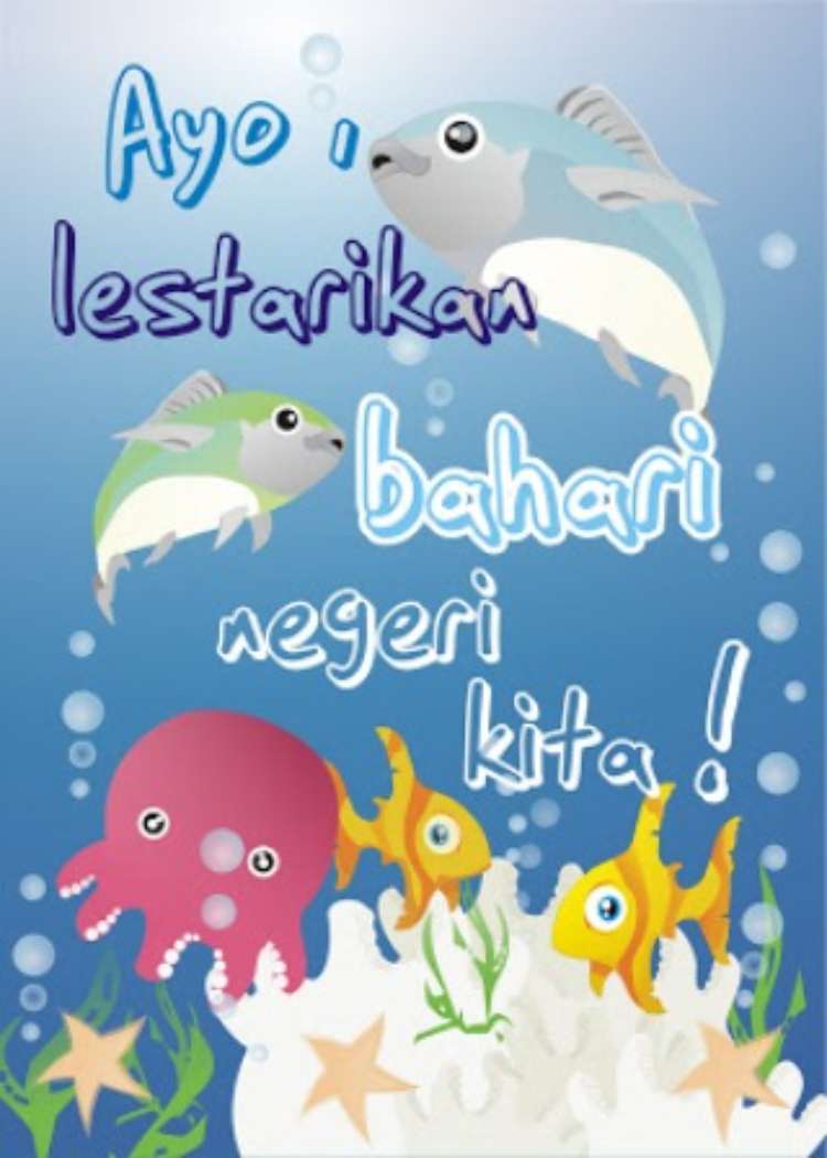 Poster Tentang Lingkungan Laut
