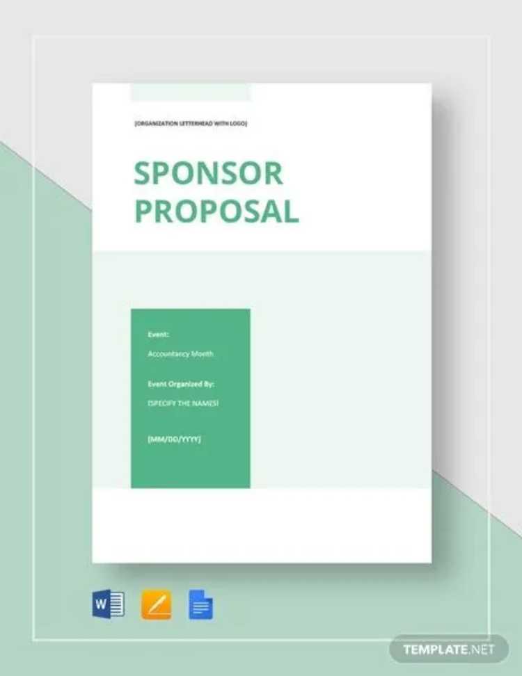 Proposal sponsor