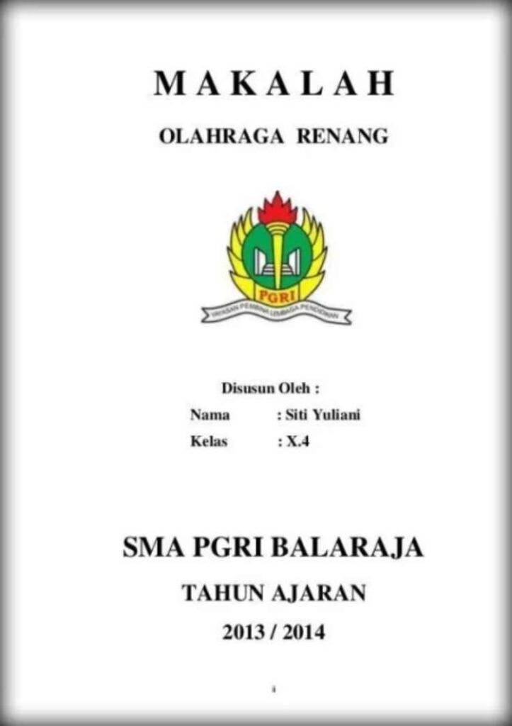 Contoh Sampul Makalah Kuliah, Kelompok, Individu, dll - MojokBisnis.com