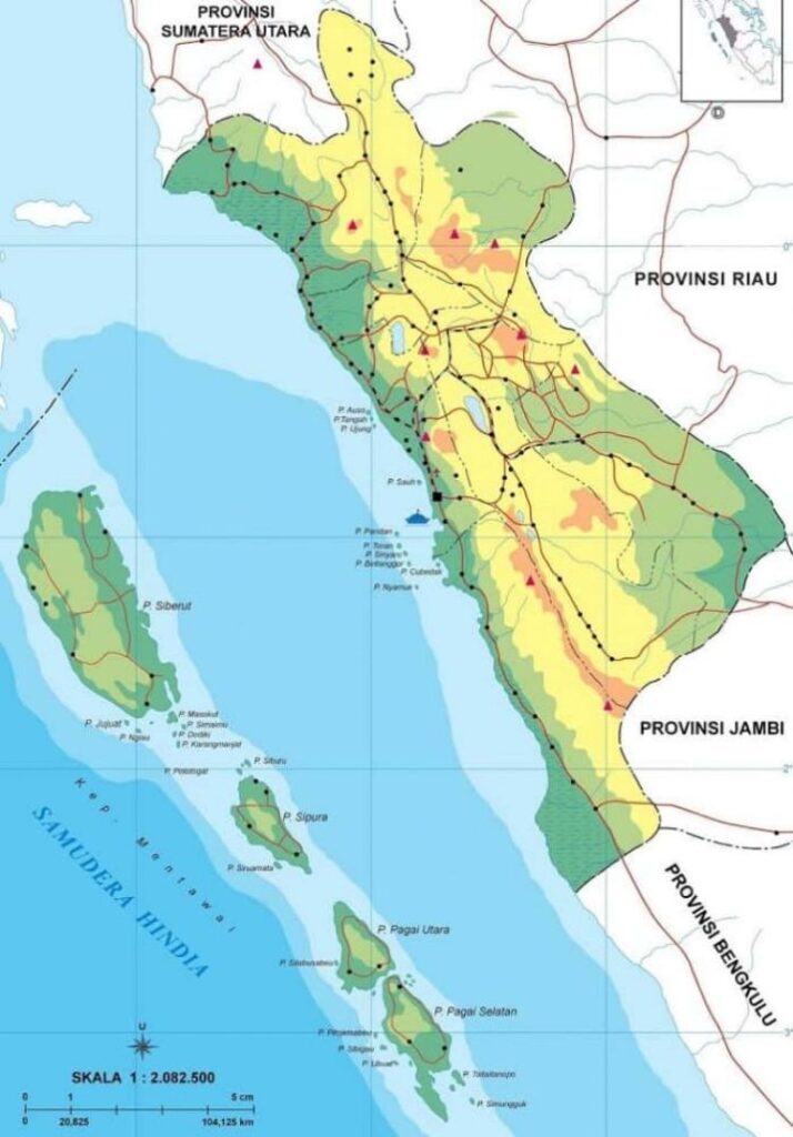 Gambar Peta Sumatera dan 10 Provinsinya (Lengkap) - MojokBisnis.com