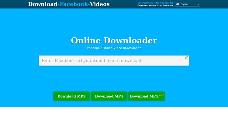 Unduh Video FB Menggunakan Situs Downloadvideosfrom