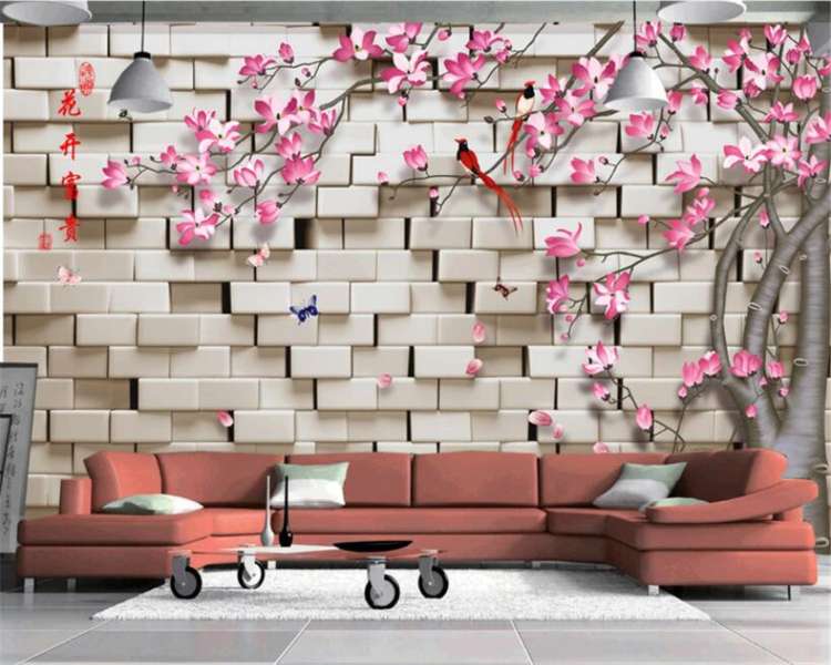 Wallpaper Motif Bunga Anggrek