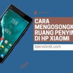 cara mengosongkan ruang penyimpanan di hp xiaomi