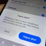 menghapus Gmail HP Xiaomi
