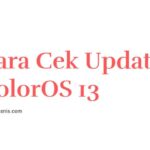 Cara Cek Update ColorOS 13