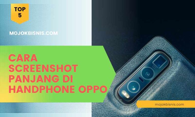 Cara Screenshot Panjang di Handphone OPPO