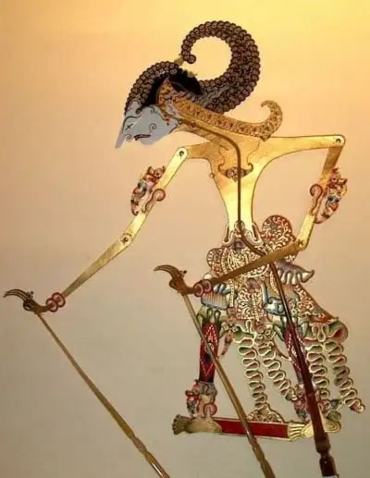 Gambar Wayang Arjuna Tradisionalv