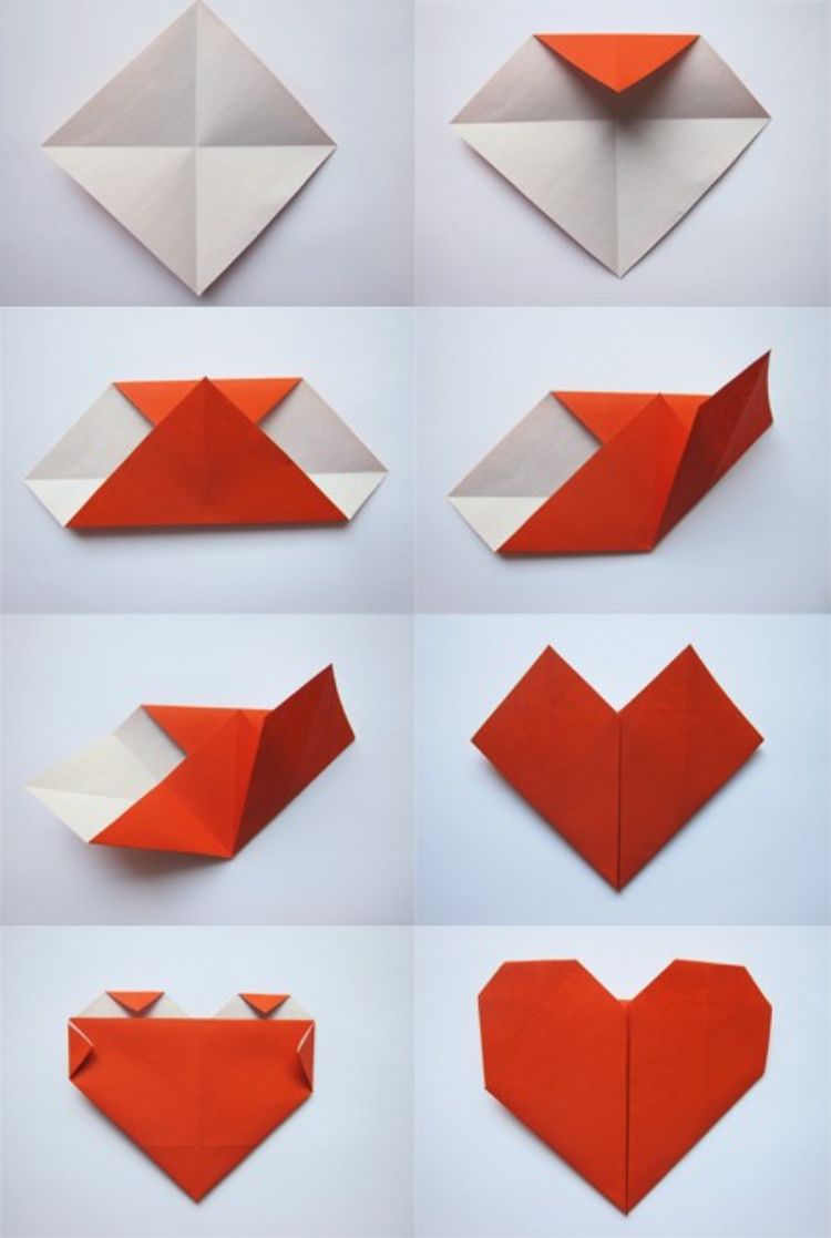 Panduan Membuat Origami Bentuk Hati