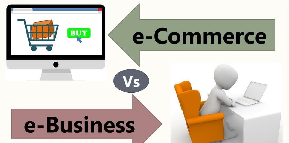 Perbedaan E-business dan E-commerce