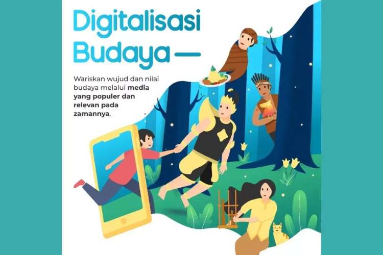 Poster Digitalisasi Budaya