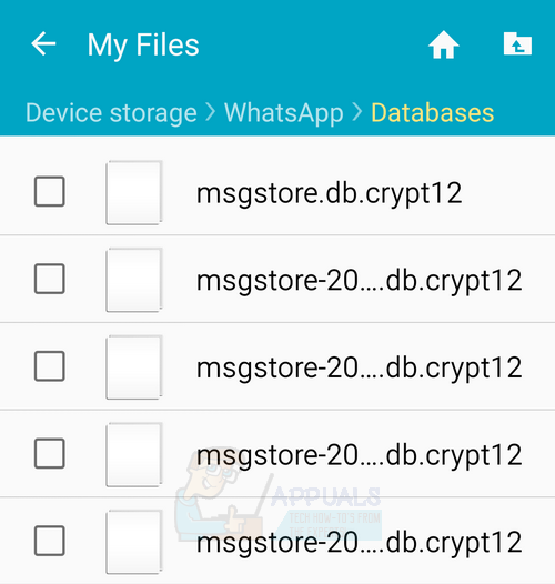 Memulihkan Database Whatsapp di Perangkat