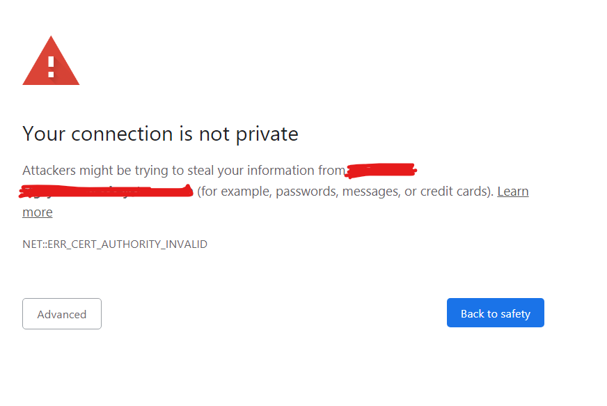 Apa itu “Your Connection Is Not Private”