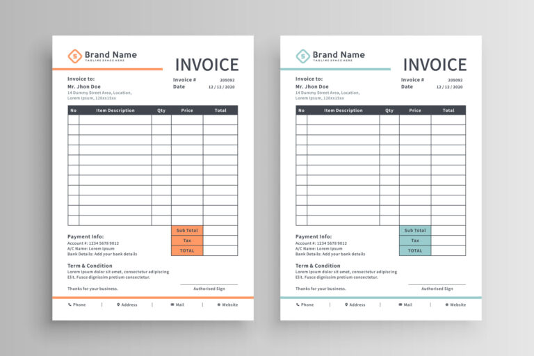 Contoh Invoice Tagihan dan Jenisnya