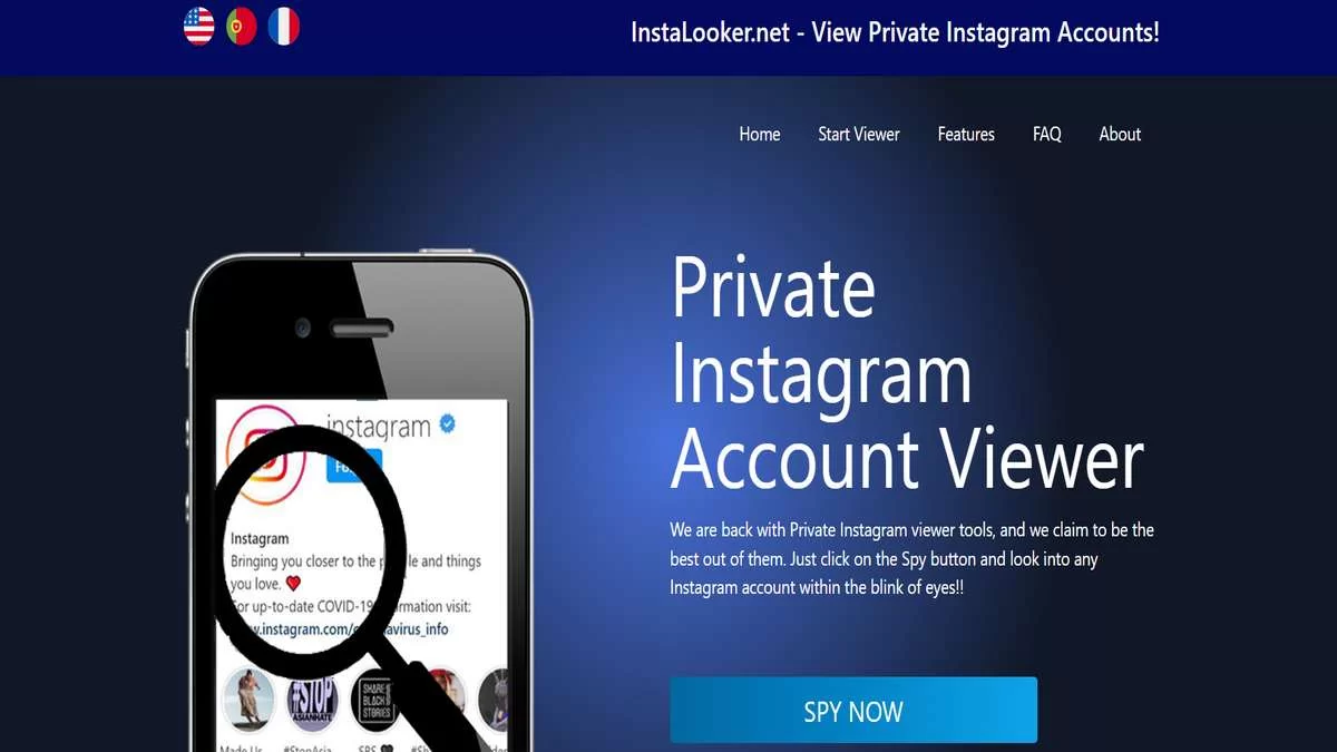 Menggunakan Situs Instalooker.com Cara Melihat Akun Instagram yang di Private