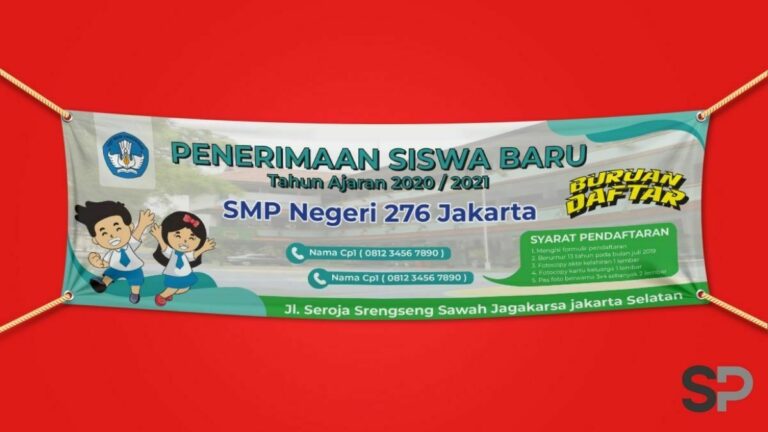 Pengertian Spanduk, Fungsi, dan Contohnya