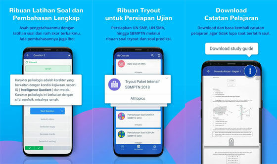 Aplikasi Belajar Online e-Learning Terbaik di HP Android