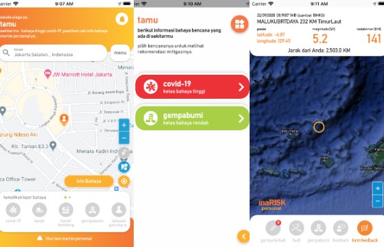 Aplikasi Pendeteksi Gempa Bumi