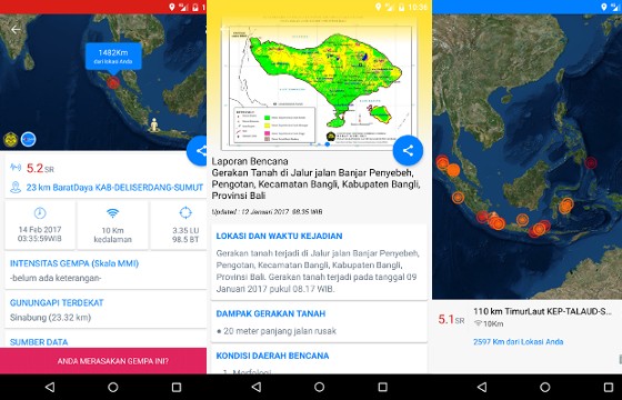 Aplikasi Pendeteksi Gempa Paling Akurat di HP Android