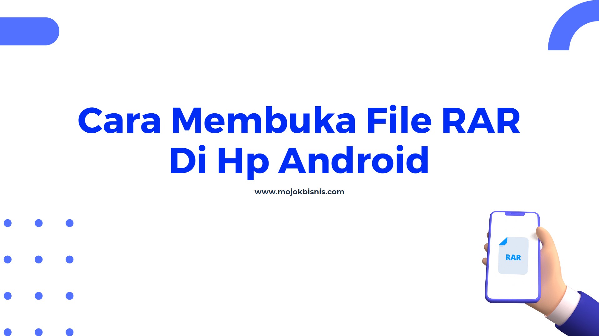 Cara Membuka File RAR Di Hp Android