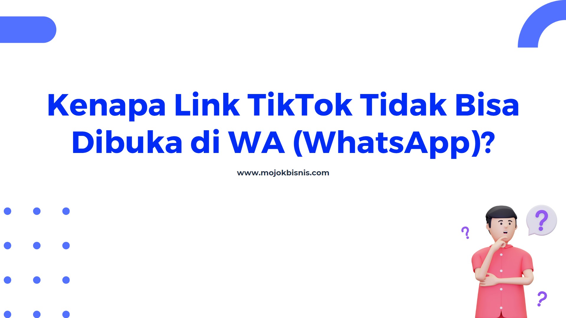 Kenapa Link TikTok Tidak Bisa Dibuka di WA (WhatsApp)