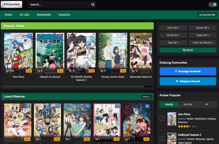 Cara Nonton Anime dengan Mudah dan Nyaman Sub Indo
